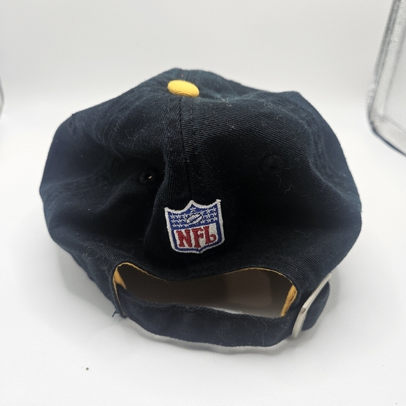 Pittsburgh Steelers Hat NFL Team Apparel Black Yellow Adjustable - Picture 3 of 7